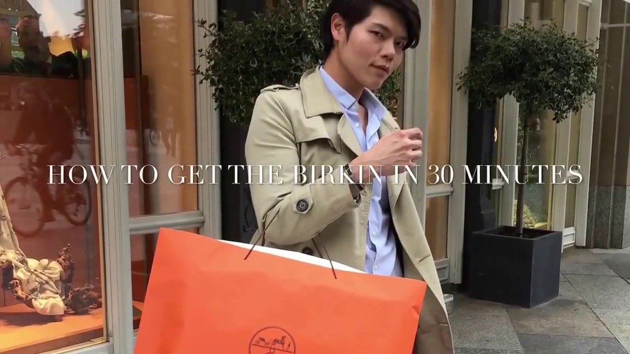 How to get a Hermès Birkin bag for the first try! - YouTube