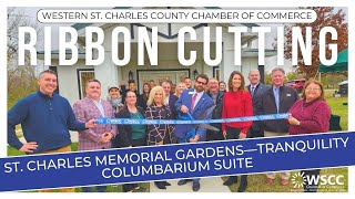 Ribbon Cutting for St. Charles Memorial Gardens—Tranquility Columbarium Suite