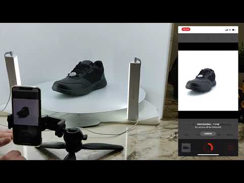 Telefonla 360 Derece Ayakkabı Ürün Fotoğraf Çekimi | Foldio3 Full Set Ürün Çekim Çadırı | Foldio360