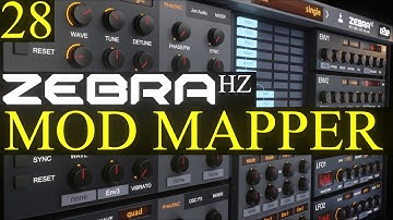 Mod Mapper Module Zebra HZ Tutorial Lesson 28