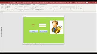 How to create a login form in Access with username and password