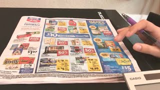 [ English ASMR | Sales Circular ] Pointing and Tracing Rite Aid Sales