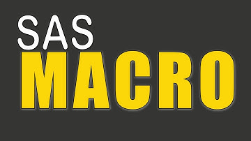 SAS MACRO INTERVIEW QUESTIONS 1 | SAS ADVANCED TRAINING #sas