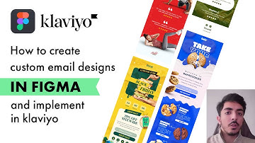 How to create custom email design in Figma and upload into klaviyo | email marketing free course