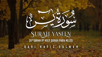 Most beautiful recitation of Surah Yaseen (Yasin) سورة يس 