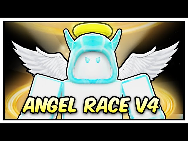 Angel Race V4 Is Insanely OVERPOWERED (Roblox Bloxfruit) 