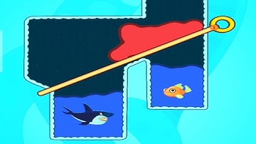 Save The Fish Level 1-10 Gameplay Walkthrough (iOS/Android)
