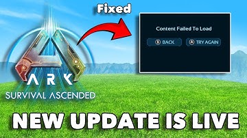 ARK New Update Just Dropped! - We Needed This!