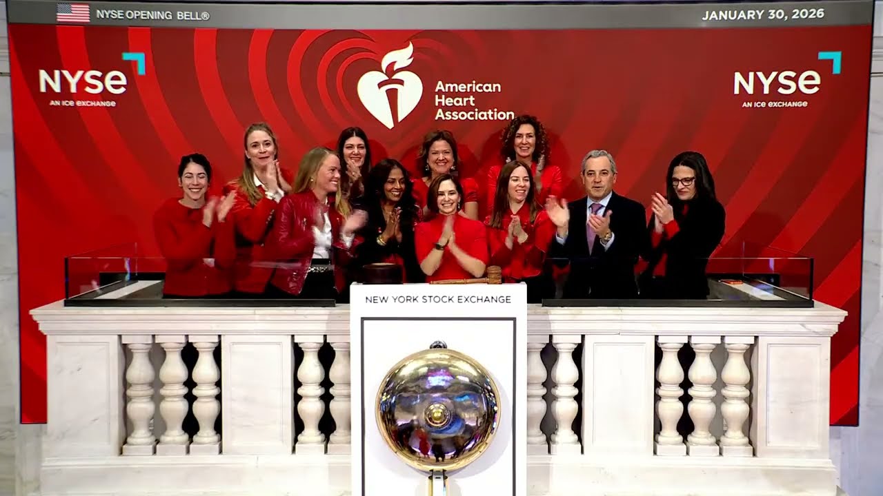 American Heart Association Rings The Opening Bell®