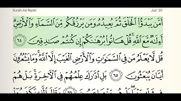 Surah An Naml Ayat 45 to end: Al Ghamdi سوره النمل: الغامدی