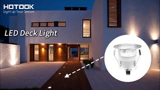 HOTOOK delivers a full range of indoor and outdoor LED lights to meet all your wholesale demands.