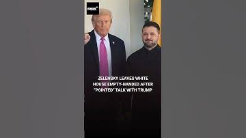 Zelensky Leaves White House Empty-Handed After “Pointed” Talk with Trump