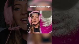 She Uses A Voice Changer