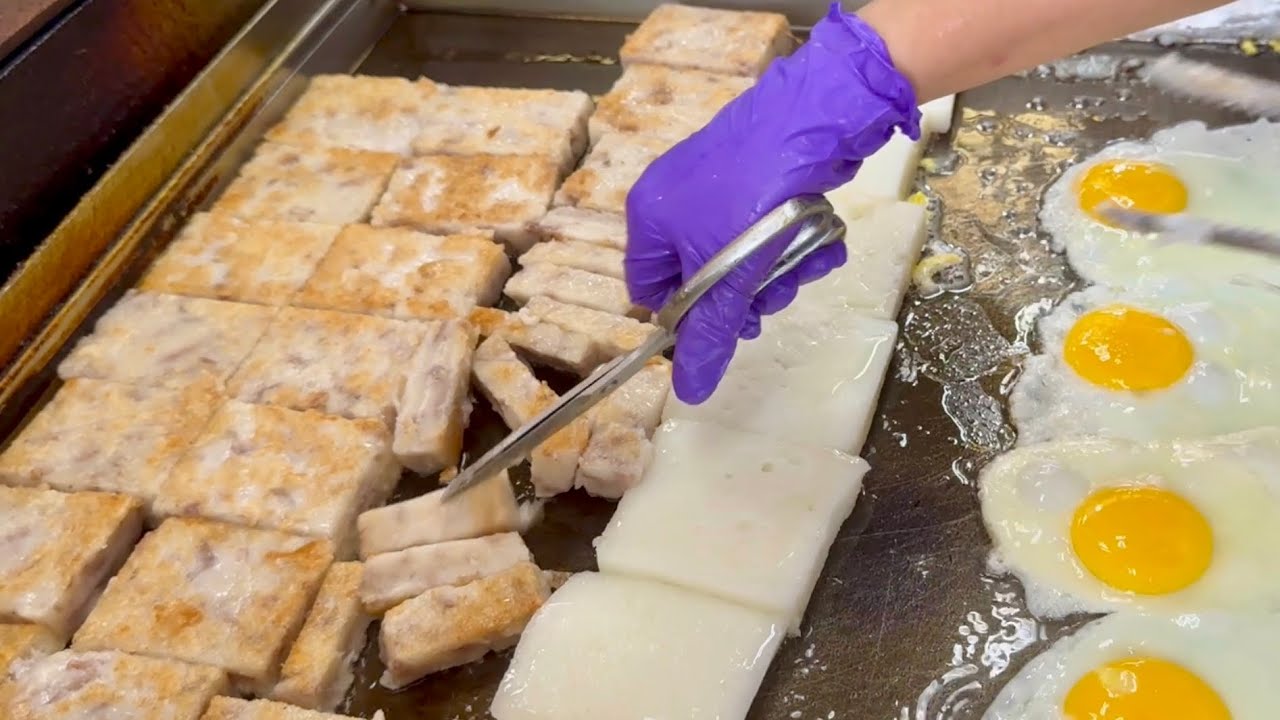 來到台中～中區要吃什麼呢？帶你一次吃爆14家美食！豬排麵,滷豬腳,滷肉飯,肉丸,菜頭粿,麻醬麵,炸饅頭/The Best Taiwan Taichung Street Food Collection