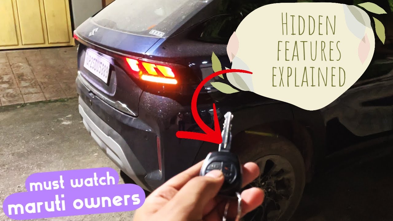 Maruti Suzuki fronx -Hidden features Explained Part 2