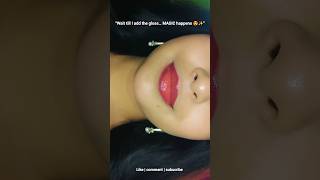 Shine Like Glass ✨ Glossy Lips Look#lipcombo #youtubeshorts #makeup #viralshorts #reels #trending