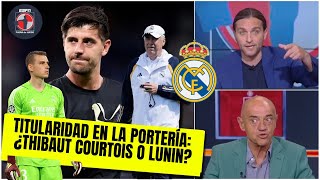 REAL MADRID, la dura decisión de titularidad en CHAMPIONS: Thibaut Courtois o Lunin | Fuera de Juego