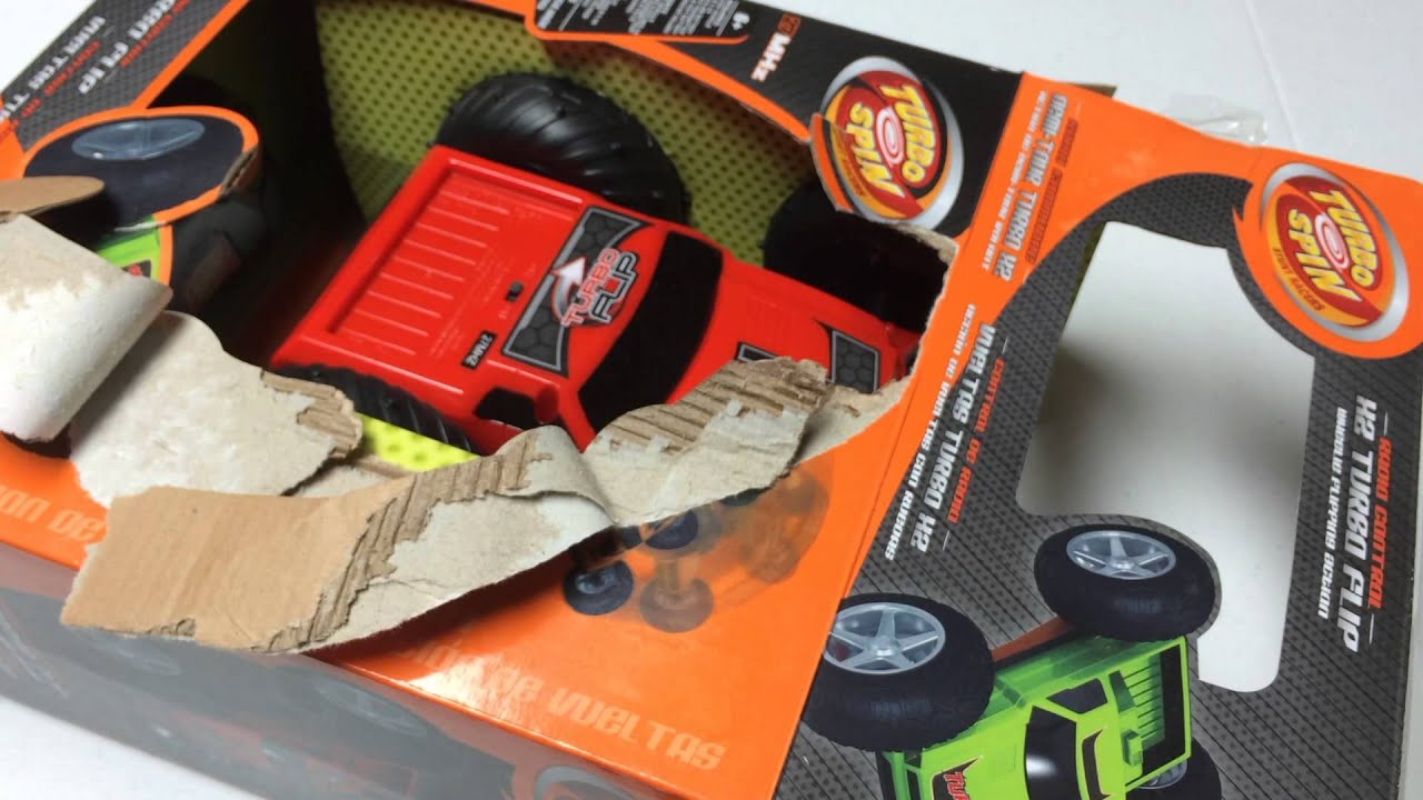 Unboxing: The Turbo Spin Stunt Racer R/C Car [Video]