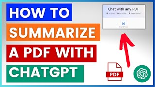 How To Summarize PDF With ChatGPT?