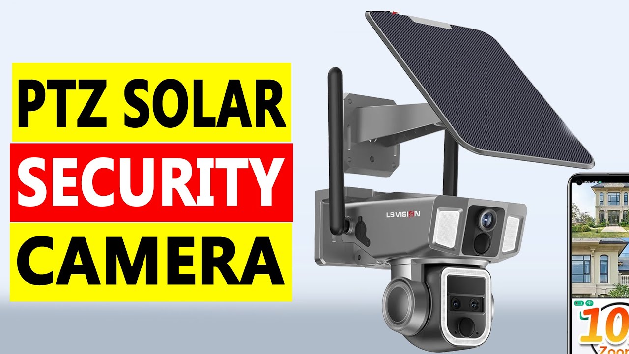 Top 5 Best PTZ Solar Security Camera 2025 - YouTube