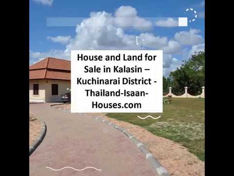 House and Land for Sale in Kalasin – Kuchinarai District – Thailand Isaan