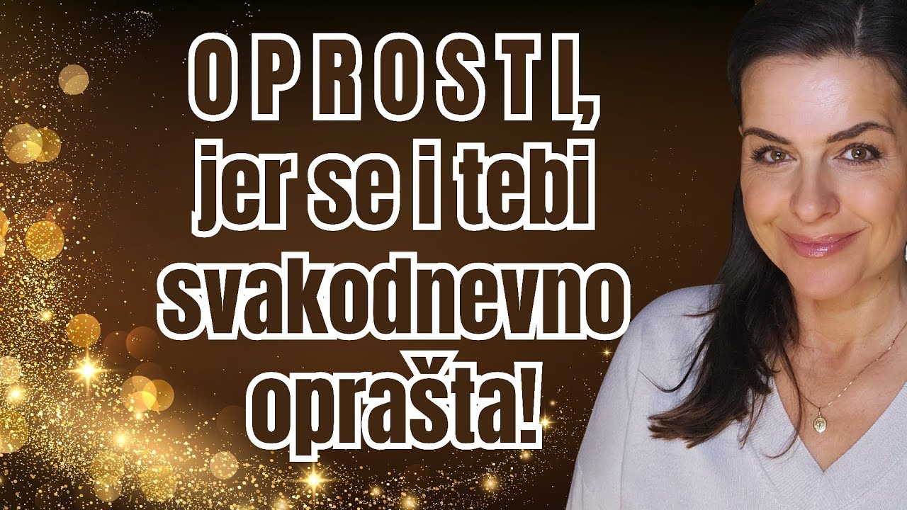 O P R O S T I, jer se i tebi svakodnevno oprašta! Hodajmo s Gospodinom,  svaki dan! 10.3.2025.