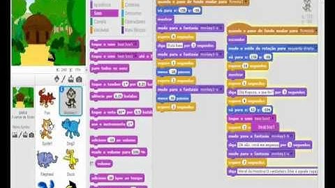 Projeto Animação A Raposa e o Macaco