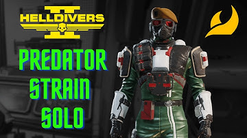 Helldivers 2: Predator Strain Bugs Solo - Hardest Difficulty Gameplay (Deathless / Full Clear)