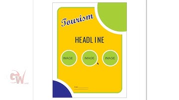 Brochure Design Ideas Coreldraw | Corel Draw x7 Tutorial | Coreldraw Best Brochure Design