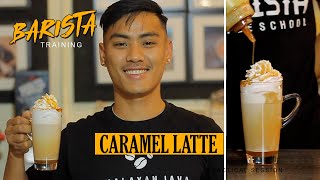 Barista Training | Caramel Latte | Ashish Shrestha | Pokhara, Nepal