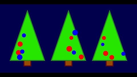 Christmas Tree - Creating Functions in p5.js - Happy Coding