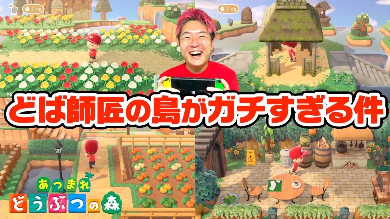 【あつ森】どば師匠があつ森ガチ勢すぎる件について。【あつまれ　どうぶつの森】