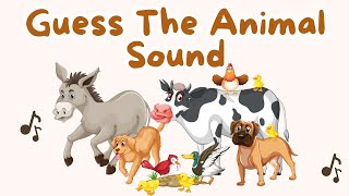 Animal sounds for kids | animal sounds guessing game
