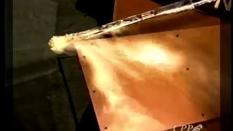 Corner vortices created as wind hits the corner of a roof