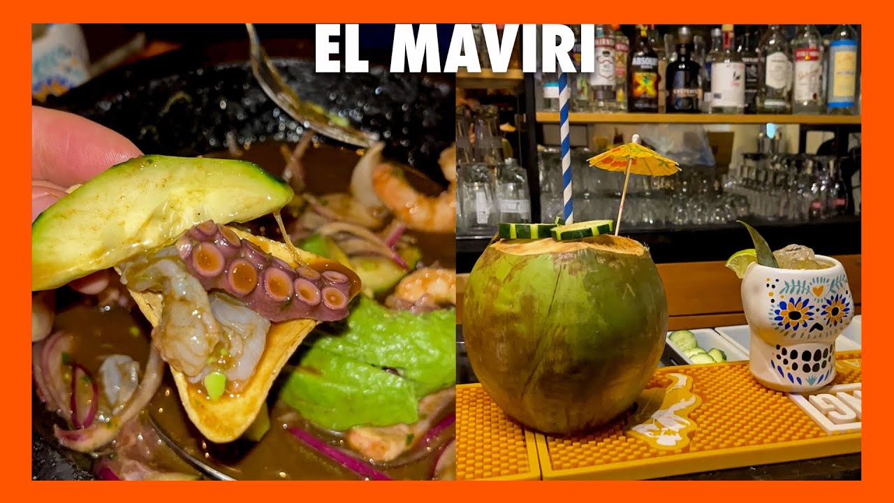 EL MAVIRI Mariscos Molcajete sinaloense, camarones roca, salmón maracas, carnitas atun YouTube
