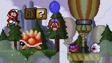 Alpine Incline (Custom Level) - Super Mario Bros. X (SMBX 2.0). ᴴᴰ