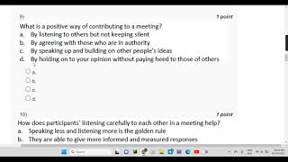 Speaking Effectively | Assignment 8 | Week 8 | NPTEL Solution | Most Accurate Answers