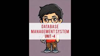 #LastNotes of DBMS Unit-4(Sem-6)B.tech CSE....# Take it or Leave it 😉👍🏻