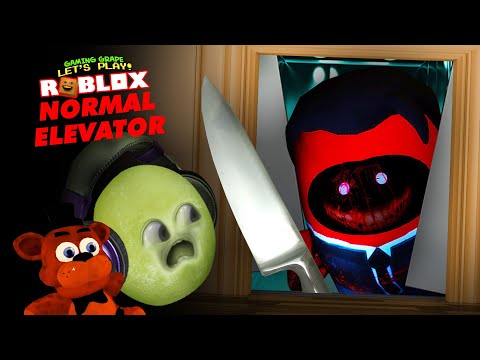 AMONG US in New Normal Elevator!! (Roblox)