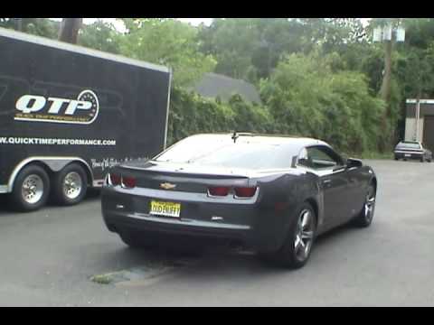 2010 Camaro SS With QTP Oval Electric Exhaust Cutouts