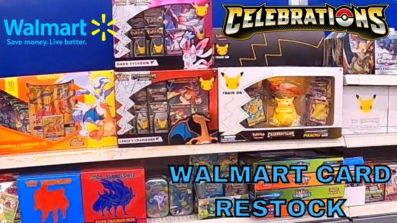 *NEW* Huge Walmart Restock! Pokémon Celebrations, Select Basketball