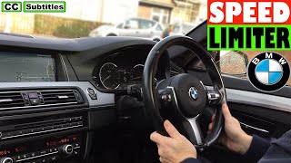 BMW Lim Düğme Hız Sınırlayıcısı ve nasıl kullanılır Resimi