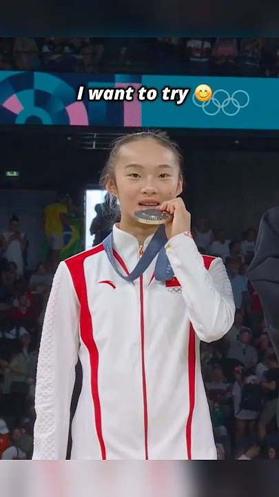 POV: It's your first time winning an Olympic medal😂 #gymnastics #medal #olympics #sports #funny