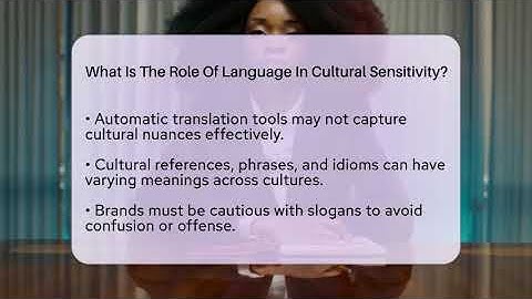 What Is The Role Of Language In Cultural Sensitivity? - Everyday-Networking