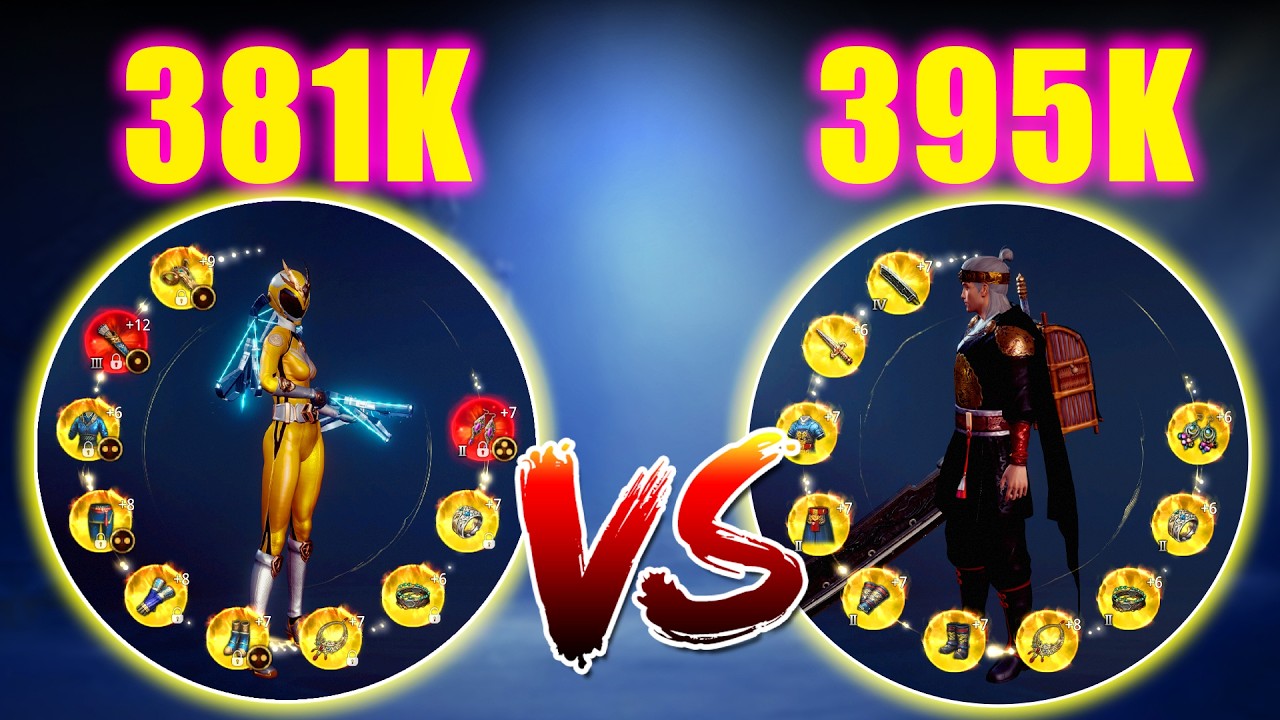 MIR4 PvP: 381K Arbalist vs 395K Warrior !