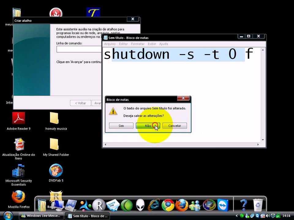 Windows Vista Demora A Desligar