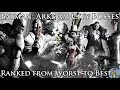 Ranking the Batman Arkham City Bosses from Worst to Best