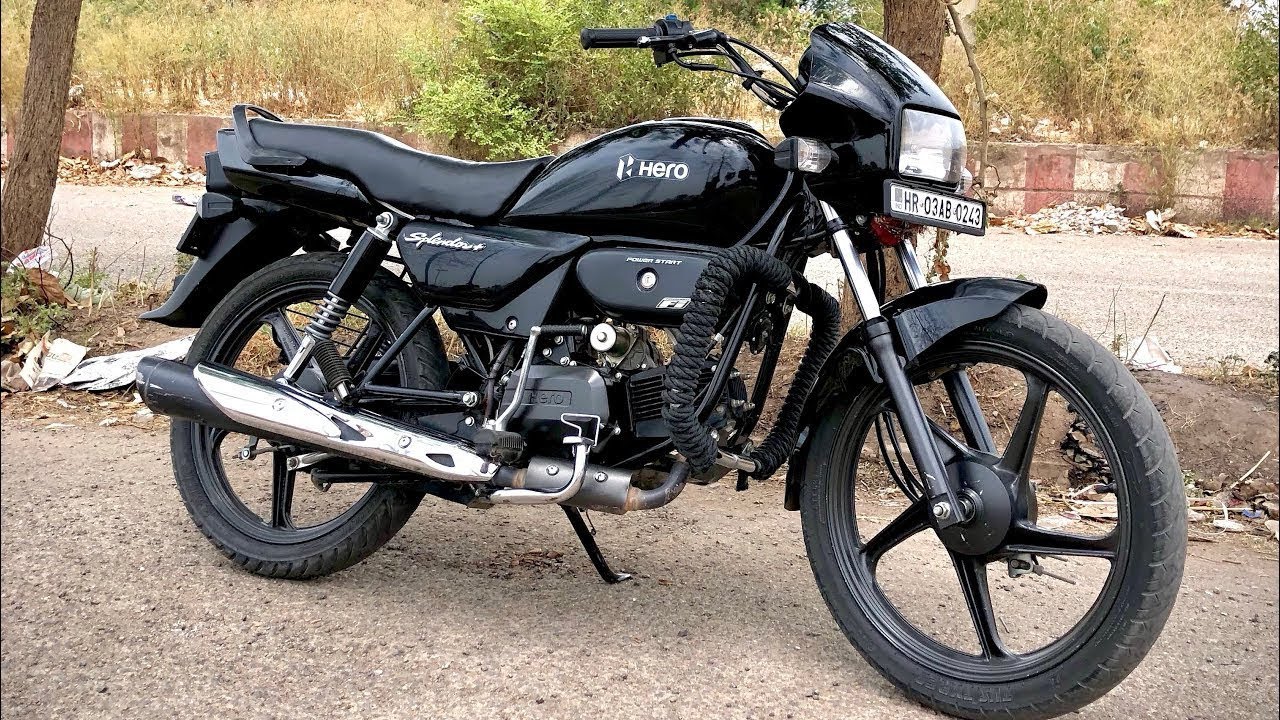 Hero Splendor Black Edition | 2023 Hero Splendor Plus Bs6 | #herosplendor 