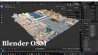 Blender OSM screenshot 1