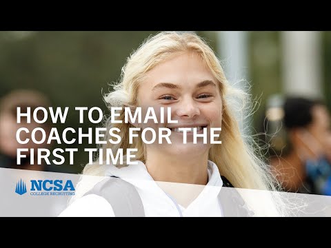 How To Email and Contact Coaches for the First Time